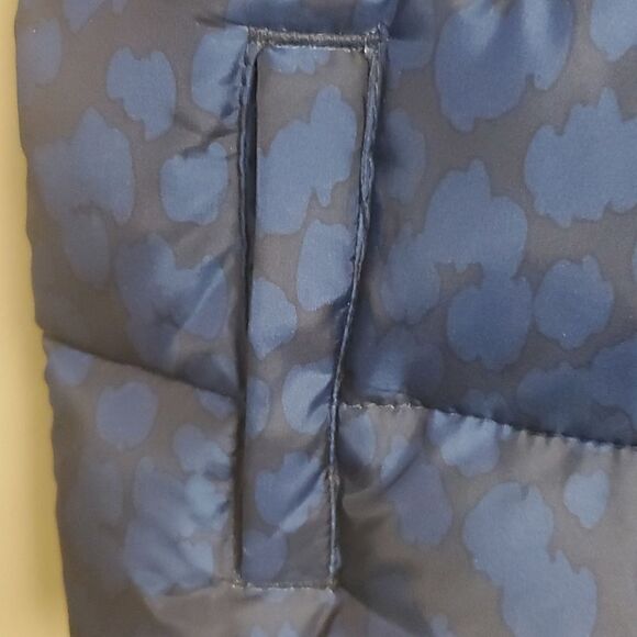 BABY GAP Blue/Black Puffer Vest - 3 Toddler - Picture 5 of 7